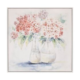 Hydrangea Print 20"SQ MDF/Plastic