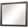 Dresser Mirror Antique Brown