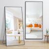 Dolonm 71x32 Inch Full Length Mirror, Modern Design Standing Floor Mirror, Full Body Mirror for Living Room, Bedroom, Bathroom, Cloakroom, Hallway