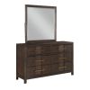 Kenzo Modern Style 6-Drawer Dresser Made with Wood in Walnut