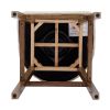 COOLMORE Bar Stools Set of 2 Counter Height Chairs with Footrest for Kitchen, Dining Room And 360 Degree Swivel